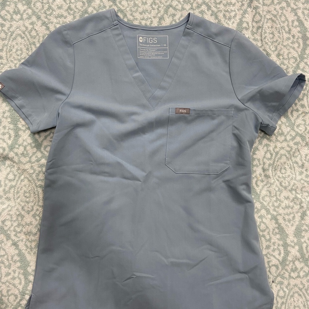 Figs dusty blue Catarina XS